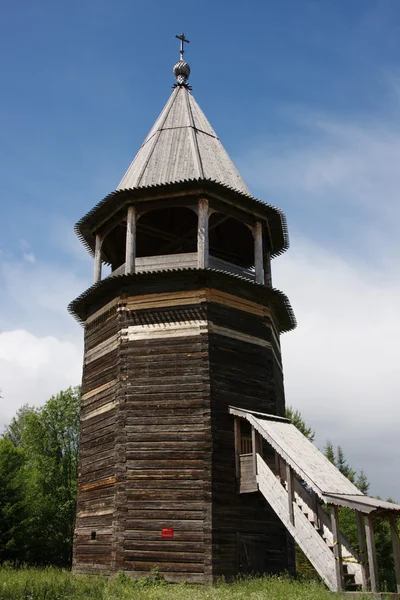 Церква в музеї дерев'яного архітектора — стокове фото
