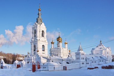 Holy Trinity Monastery Stefanov clipart