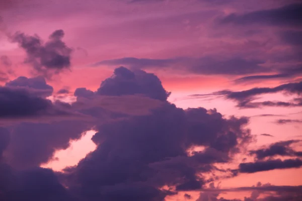 Krásná obloha při západu slunce — Stock fotografie