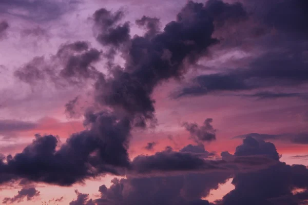 Beautiful sky at sunset — Stock Photo, Image