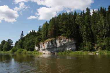 ural Nehri chusovaya doğası