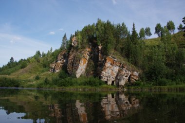 River Chusovaya clipart