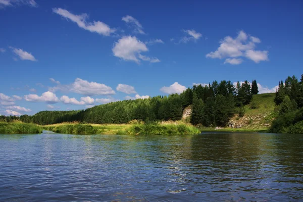 River Chusovaya — Stockfoto