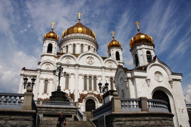 Moskova 'daki Kurtarıcı Katedral İsa