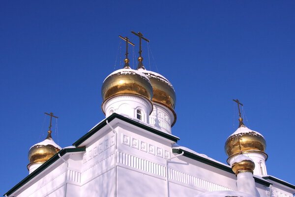 Holy Trinity Church in the city of Perm