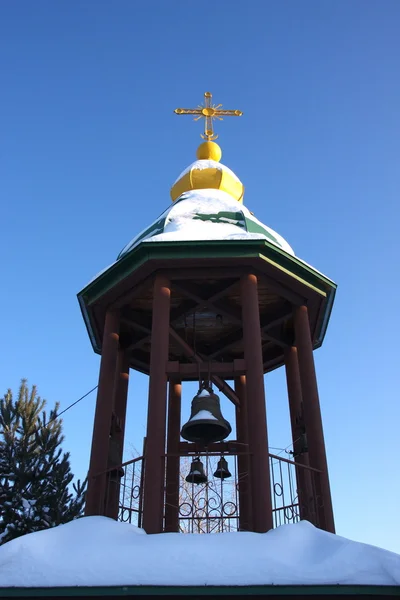 Glocke am Tempel in der Stadt Perm — Stockfoto