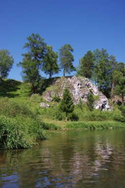 ural Nehri chusovaya doğası