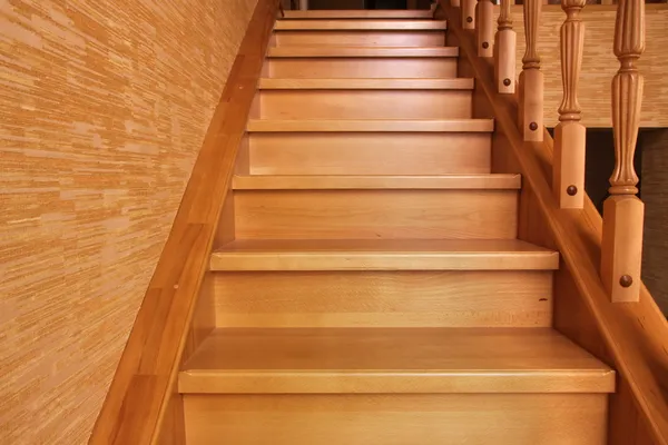 아름 다운 인테리어 계단 — 스톡 사진