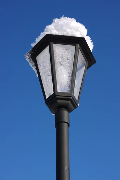 stock image Light winter against the blue sky