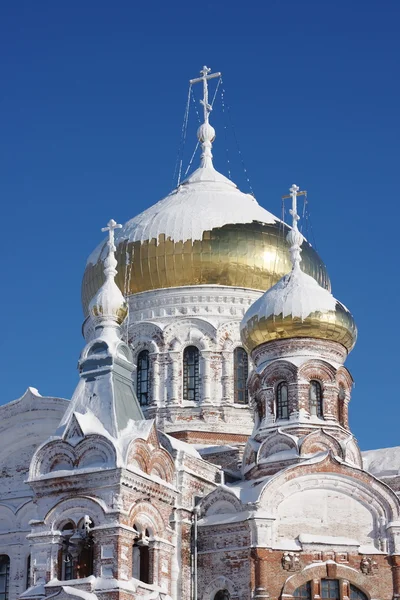 Klasztor belogorskij St.Nicholas — Zdjęcie stockowe