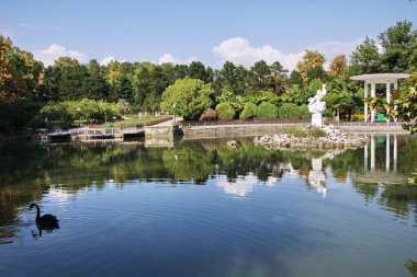 gölet park Botanik Bahçesi içinde