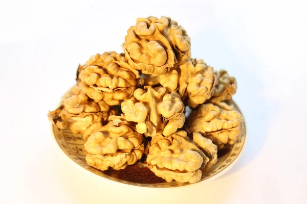 Wallnuts levha — Stok fotoğraf
