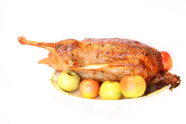 Chiken on plate — Stock Photo, Image