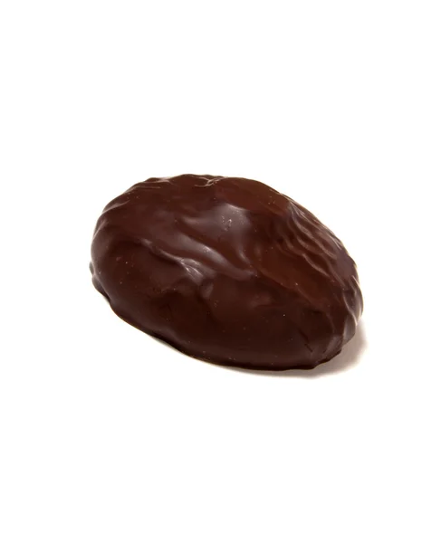 Marshmallow de chocolate isolado — Fotografia de Stock