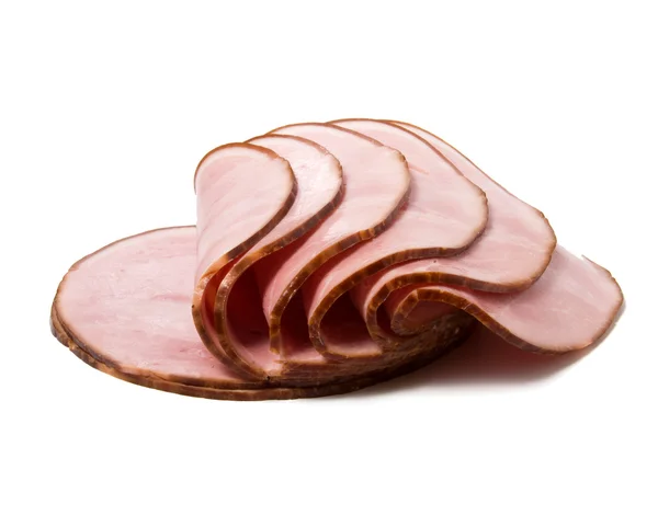 Sliced smoked meat — Stock Photo, Image