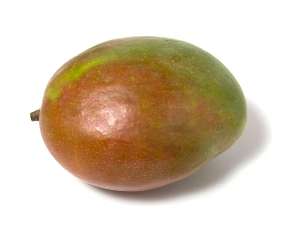 Beyaz arka plan üzerinde izole tek mango — Stok fotoğraf