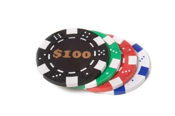 Gambling chips — Stock Photo, Image