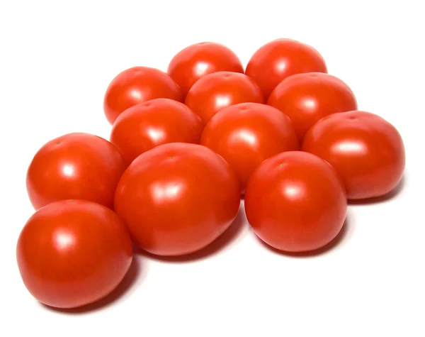 stock image Red tomato isolated on white background