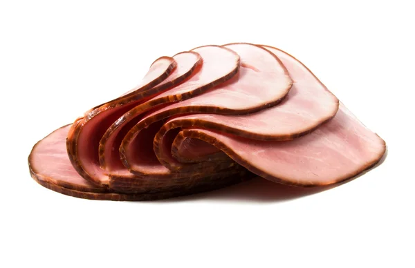 Nakrájené Uzené maso — Stock fotografie