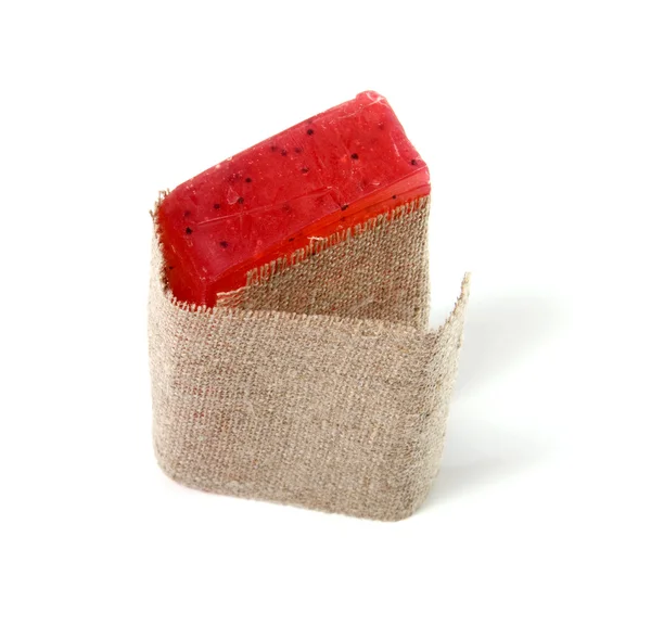 Натуральная мыльная плитка — стоковое фото
