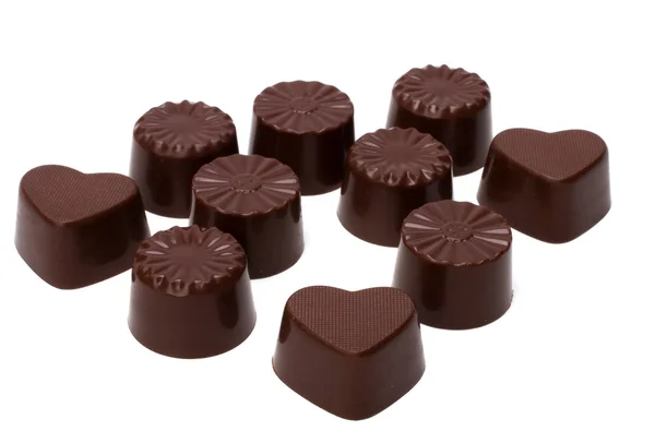 Σοκολάτα πραλίνες — Φωτογραφία Αρχείου