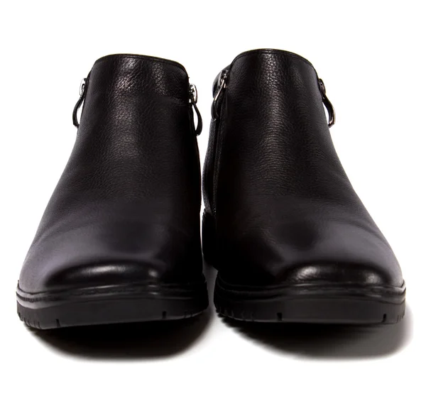 Manliga skor isolerad på vit bakgrund — Stockfoto