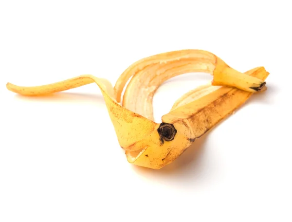 Банановій шкірці — стокове фото