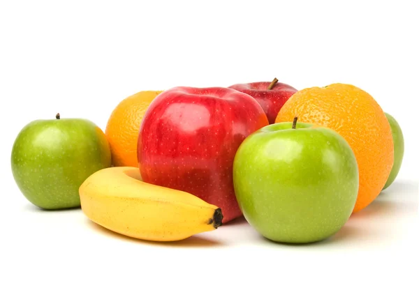 Frutos aislados sobre fondo blanco —  Fotos de Stock