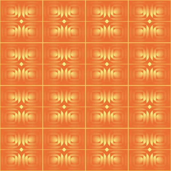 Orange sömlös vektor mönster — Stock vektor