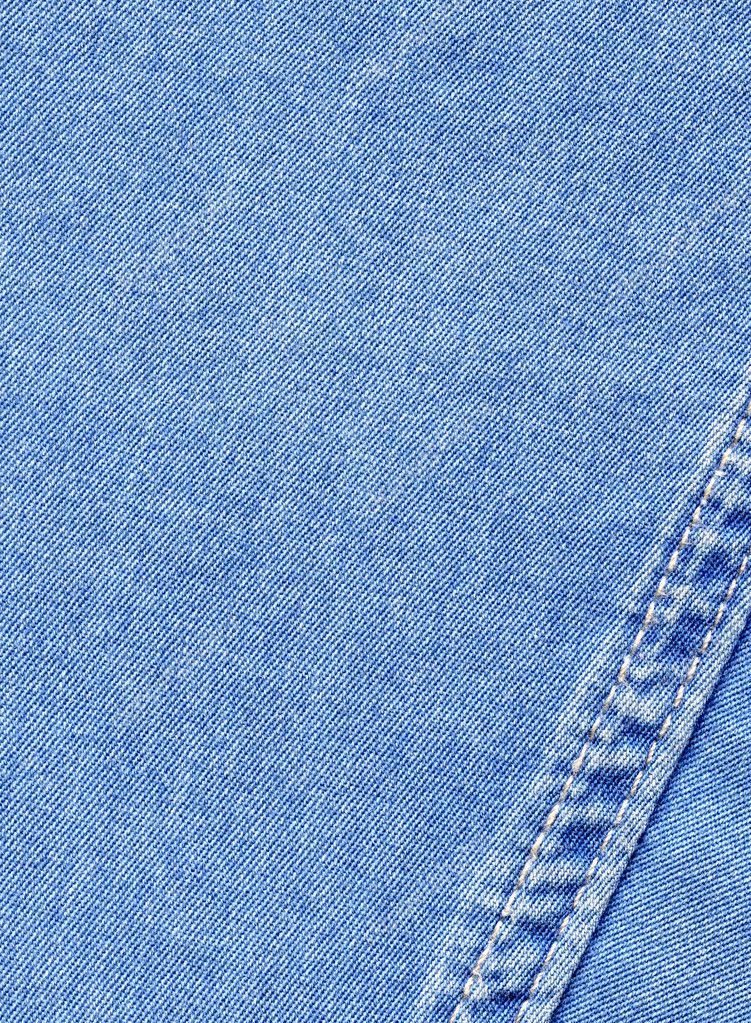 Close-up of the blue jeans cloth — Stock Photo © prezent #2614893