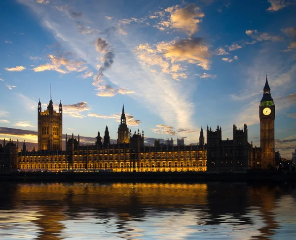 ロンドンの議会の家 ロイヤリティフリーのストック写真