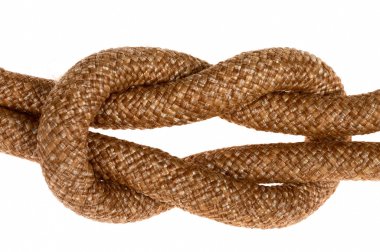 Rope with knot clipart
