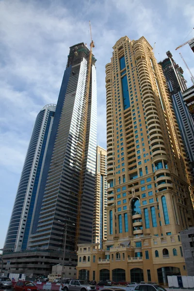 Costruzione di grattacieli — Foto Stock