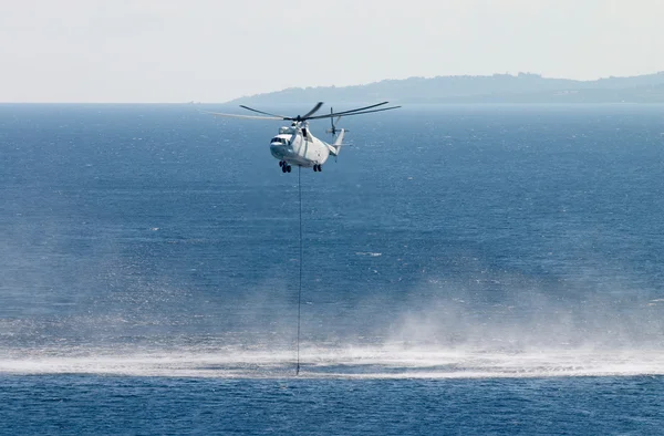 stock image Fire fighting helicopter