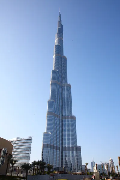 Wolkenkratzer von Burj Dubai — Stockfoto