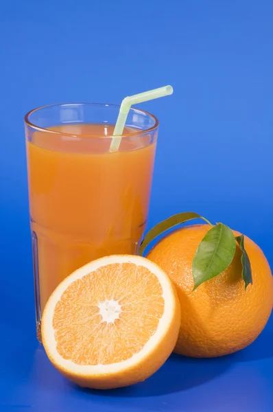 Orange food and drink — Stock Photo, Image