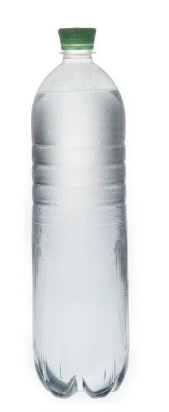 Пляшка содової мінеральної води — стокове фото
