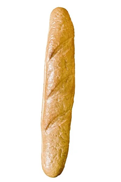 Bröd mat över vita — Stockfoto