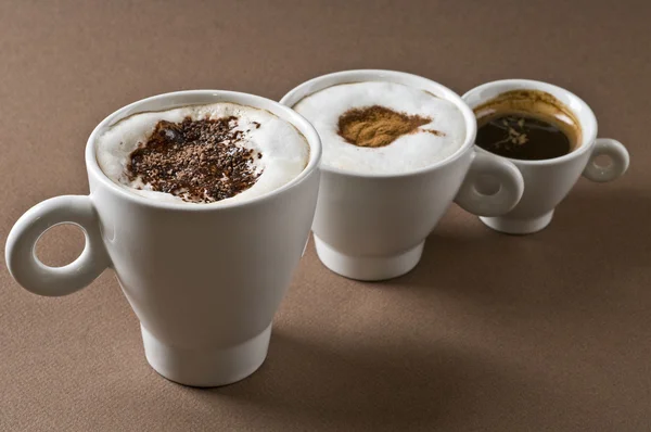 Koffie drinkt objecten — Stockfoto