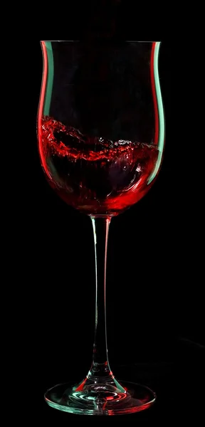 Wijn glazen object — Stockfoto