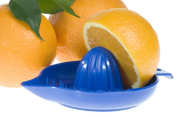 白上孤立的橙色食物 — 图库照片