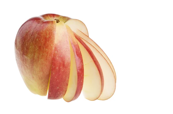Φρέσκο κόκκινο ώριμο μήλο — Φωτογραφία Αρχείου