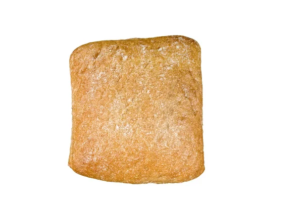 Comida de pão sobre branco — Fotografia de Stock