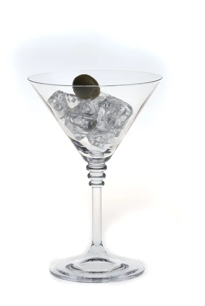 Ένα martiny ποτήρι — Φωτογραφία Αρχείου