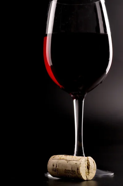 Пробка из красного вина — стоковое фото