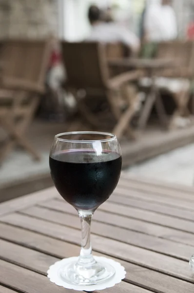 Copo de vinho tinto — Fotografia de Stock