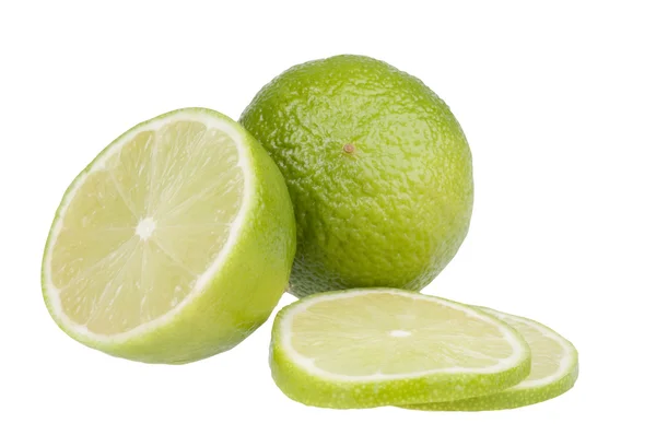 Citrus fruit food isolated over white — Stock Photo, Image