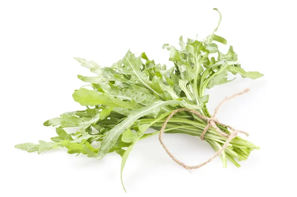 Rucola bunch isolated over white — Stock Photo, Image