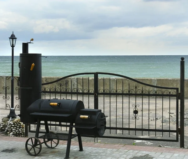 Rzucić palenie na wybrzeżu Morza — Zdjęcie stockowe