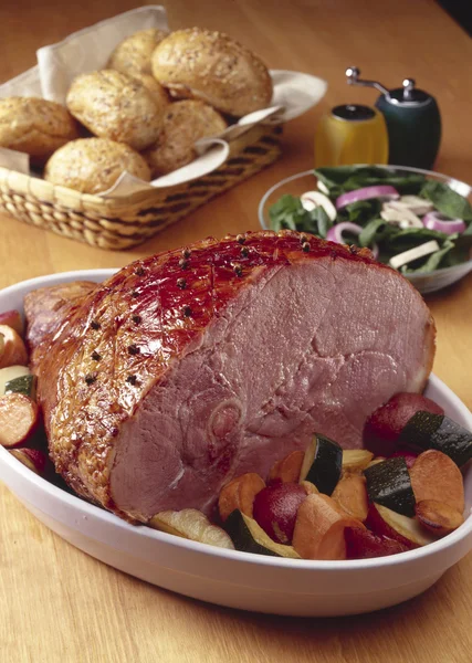 Baked Ham Stock Picture